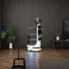 The white food delivery robot is a commercial automatic delivery intelligent catering service equipment details Picture